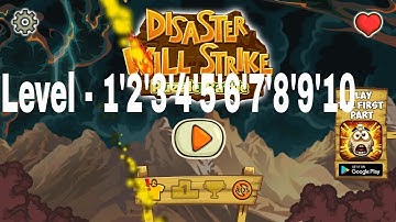 Disaster Will Strike 2 level 1,2,3,4,5,6,7,8,9,10 walkthrough ( puzzle battle)
