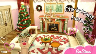 CHRISTMAS IS COMING!! ‐ The Sims 4 - Speedbuild | No CC 🎄🎅