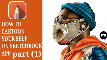 HOW TO CARTOON YOUR SELF ON AUTODESK SKETCHBOOK PART [1]