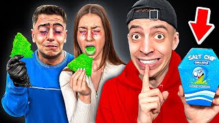 Salt Chip Challenge Prank Eskaliert... 🤮