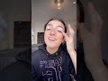 Charli’s D’Amelio TikTok live. Doing her make-up. May 3rd