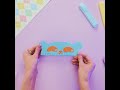 Awesome And Colorful DIY School Crafts 🐻✏️#Shorts