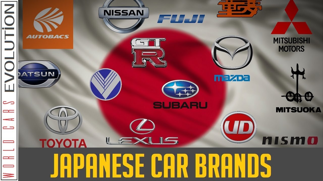 W.C.E.-Japanese Car Brands, Companies & Manufacturer Logos - YouTube