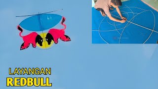 Cara Membuat Layangan Sawangan RedBull