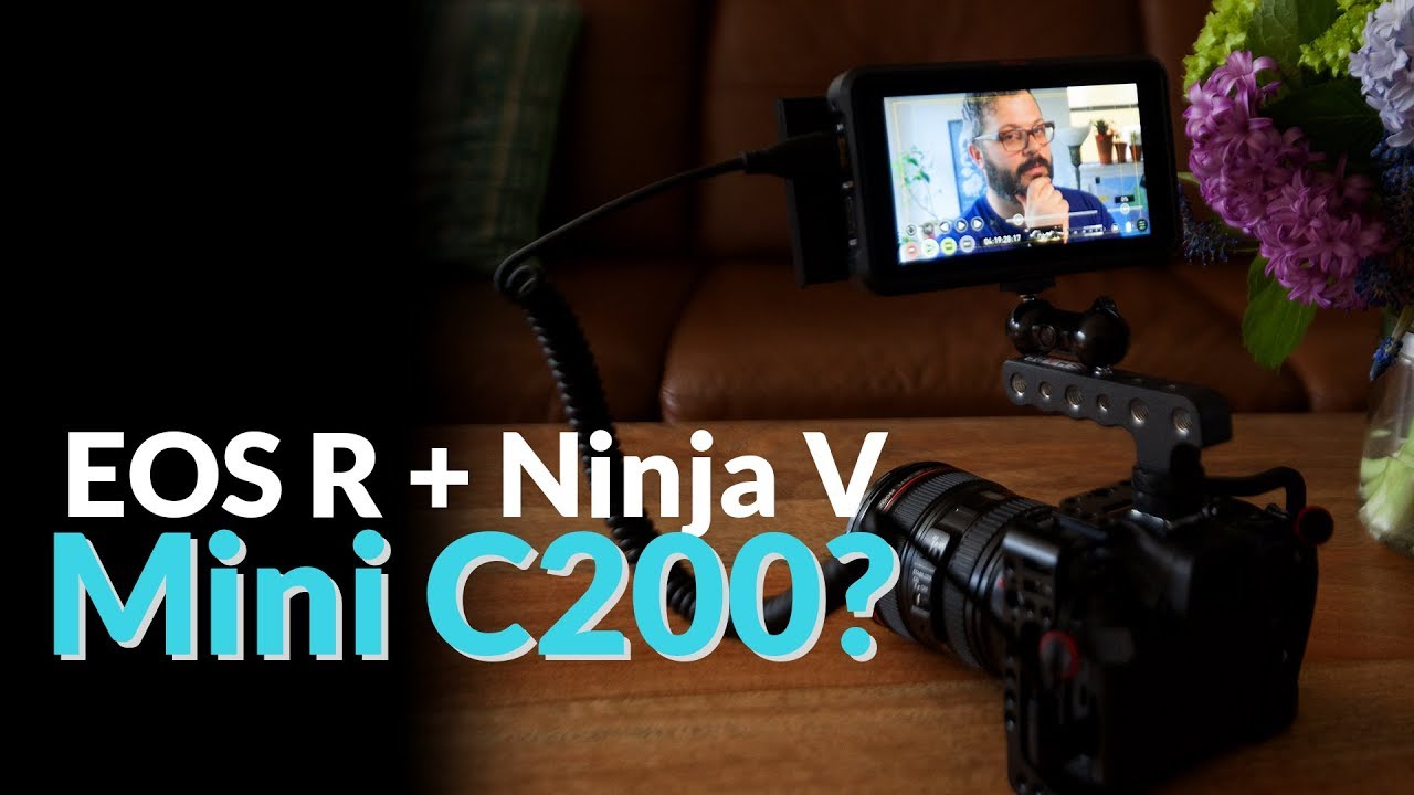 How good is the EOS R & Ninja V?