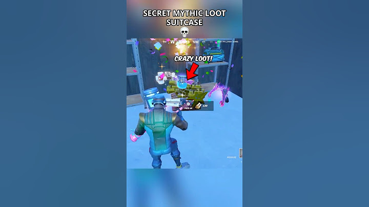 SECRET MYTHIC LOOT SUITCASE in Fortnite Season 3😳 (Chapter 6) #fortnite #foryou #fyp #shortsfeed