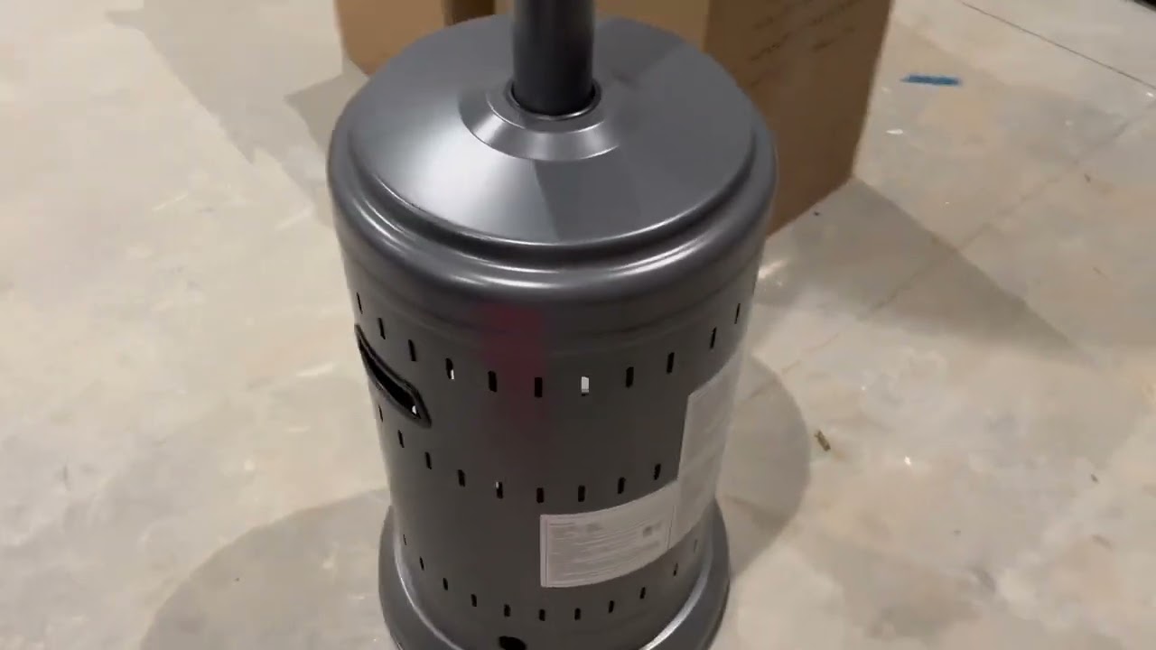 Amazon Basics 46,000 BTU Outdoor Propane Patio Heater with Wheels Review