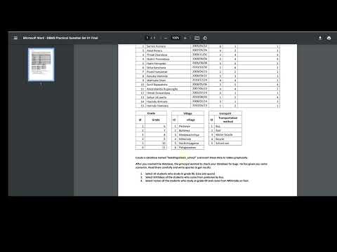 Task 10 | DBMS | First Year