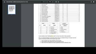 Task 10 | DBMS | First Year