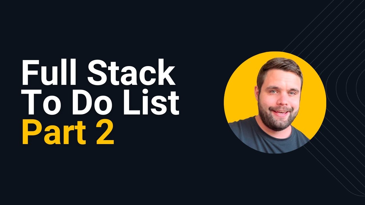 Project GetGoing - Full Stack Supabase + Next.js Progress: Part 2 - YouTube