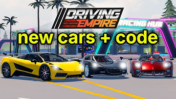 *NEW* CARS & THANKSGIVING CODE In Driving Empire! (Update)