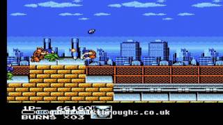 Contra force (NES) walkthrough - Level 5