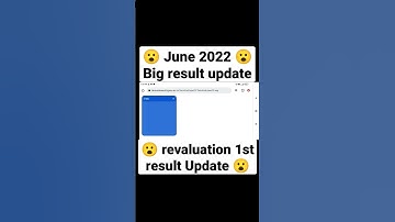 😮 June 2022 exam result new update 😮 #ignou #ignouresult #ignouupdate #ignouexams