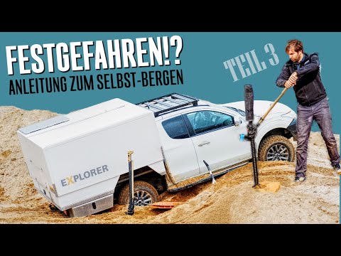 4x4 vehicle stuck: the correct off-road recovery technique | Part 3: Self-recovery! (🇩🇪+🇬🇧🇺🇸)