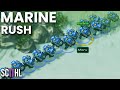 Maru’s Mass Marine Rush vs. Scarlett - Starcraft 2