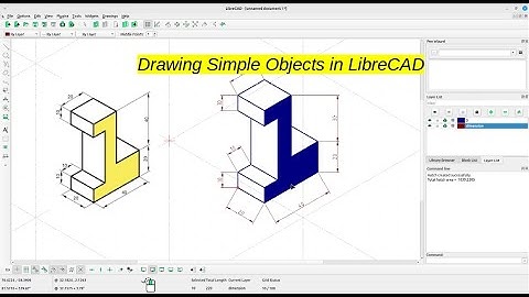 Orthographic exercise, draw a simple object.