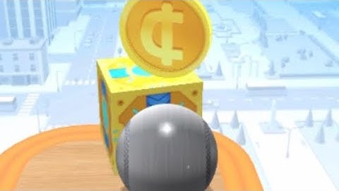 SKY ROLLING BALL 3D -All Levels (Levels 121) /Gameplay IOS  .