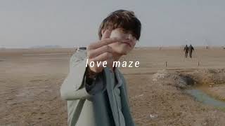 Bts - Love Maze Sped Up