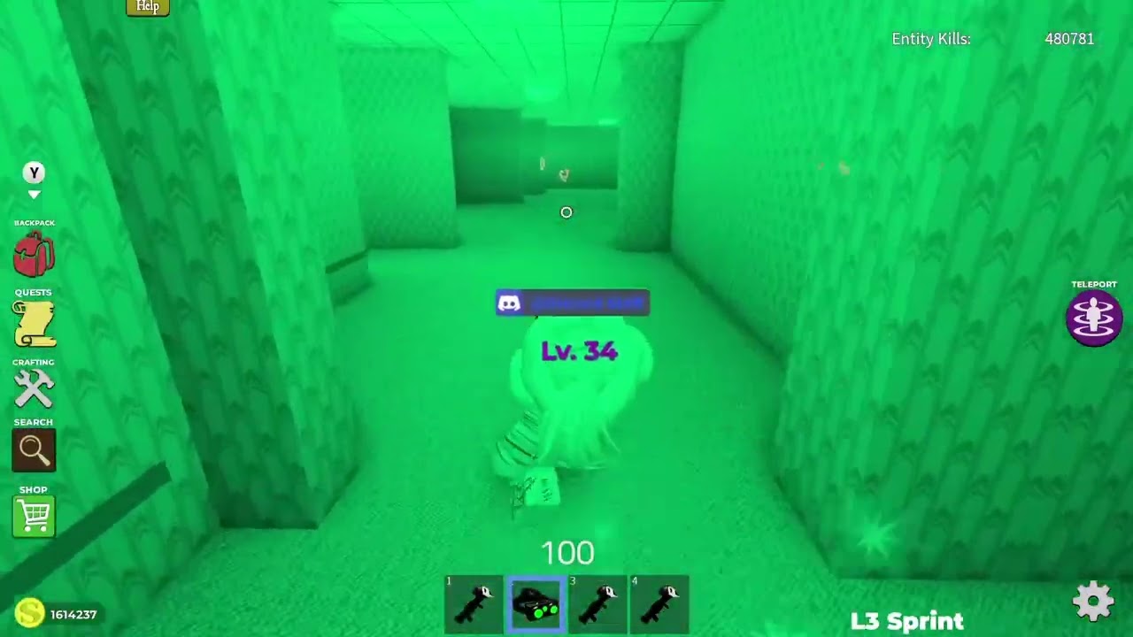 👻Roblox Shrek in the backrooms (Grinding part 17 using Ghost Launchers)👻