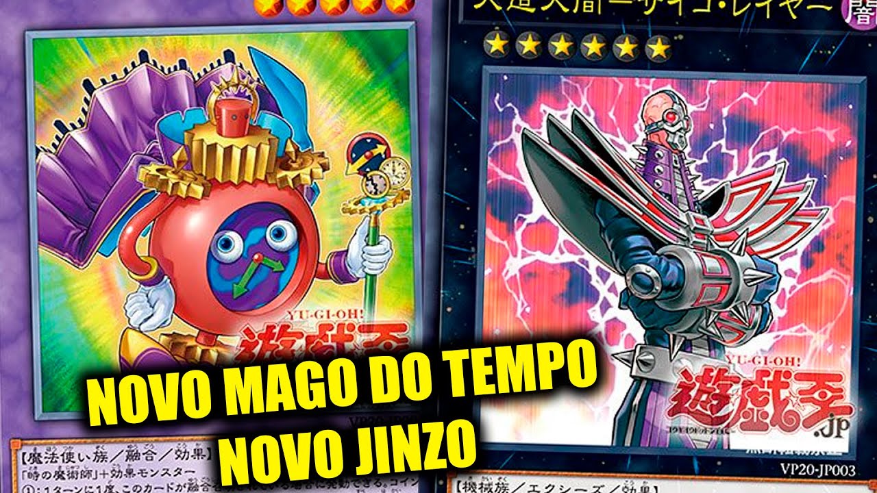 YUGIOH! NOVO MAGO DO TEMPO, NOVO JINZO & MAIS ! YouTube YUGIOH! NOVO MAGO DO TEMPO, NOVO JINZO & MAIS ! YouTube