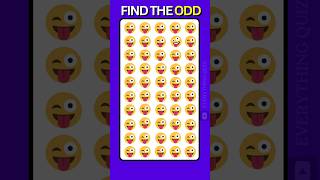 Find the Odd One Out | Spot The Difference #shorts #howgoodareyoureyes #emojichallenge