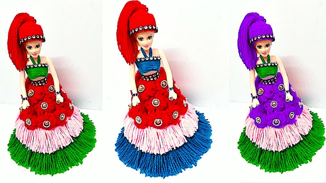 woolen doll frock