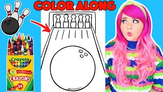 Color a Bowling Ball Along With Me | COLOR ALONG WITH KIMMI by Kimmi The Clown 39,879 views 3 weeks ago 19 minutes