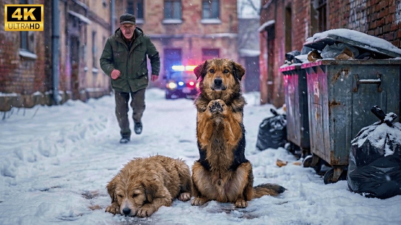 Kind Old Man Rescues Begging Dogs, Then They Pays Him Back! - You Won't Believe The End