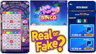 Live Party Bingo Real Or Fake - Live Party Bingo Withdrawal Proof - Live Party Bingo App Review screenshot 1