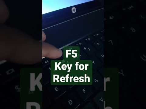 Video: Cum activez reîmprospătarea f5?