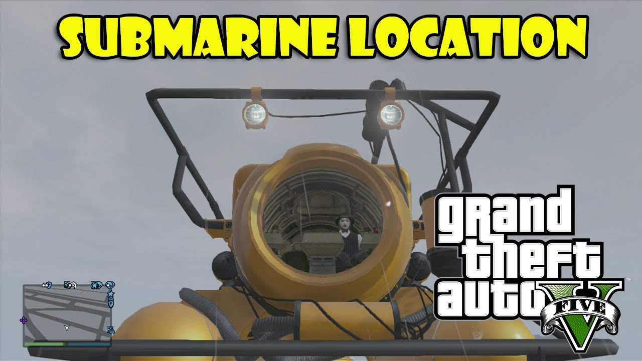 GTA 5 Online Submarine Location YouTube 