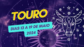 TOURO ♉️ Semana 13 a 19 de Maio de 2024 - Horóscopo ♉️❤️️❤️️