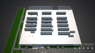 Data Center 3d Animation Flyover | OnRamp | Austin Visuals (3D Animation Studio)