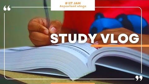 Morning study vlog 📑 | A Chill day in my life | IIT JAM aspariant | study time-lapse |