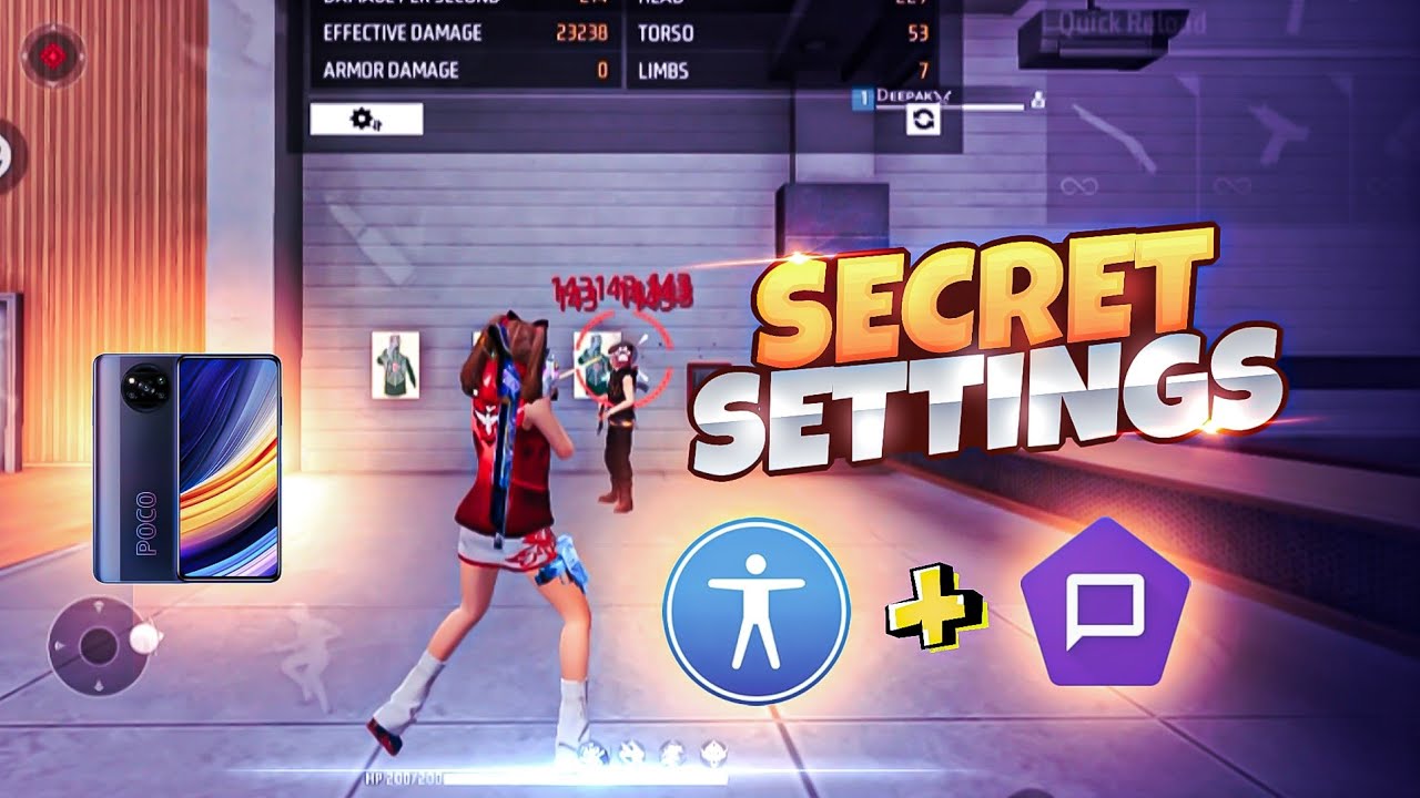SECRET SETTINGS FOR ONE TAP PLAYERS ACCESSIBILITY TALKBACK NORMAL Secret settings for one tap players accessibility talkback normal