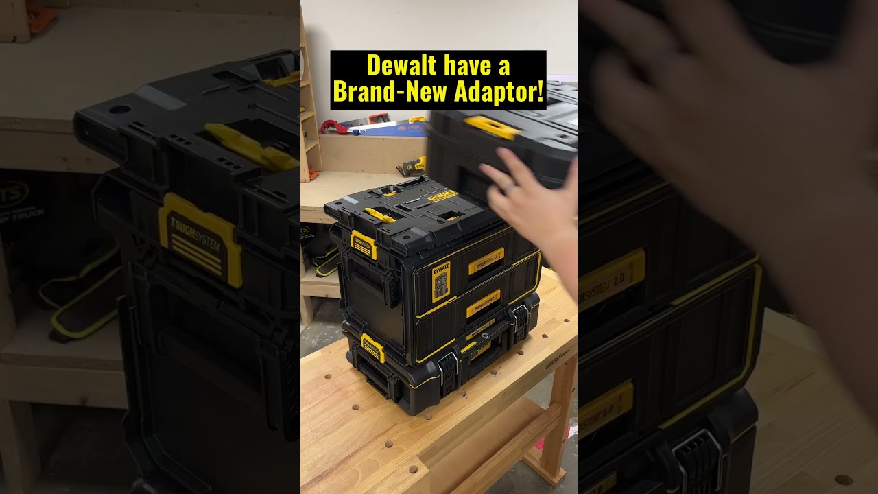 DEWALT TOUGHSYSTEM TO TSTAK ADAPTER BUNDLE