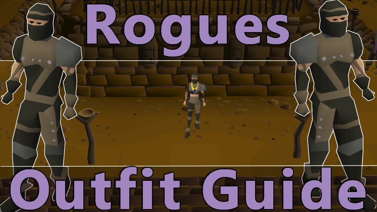help you to get a full rogue outfit in runescape