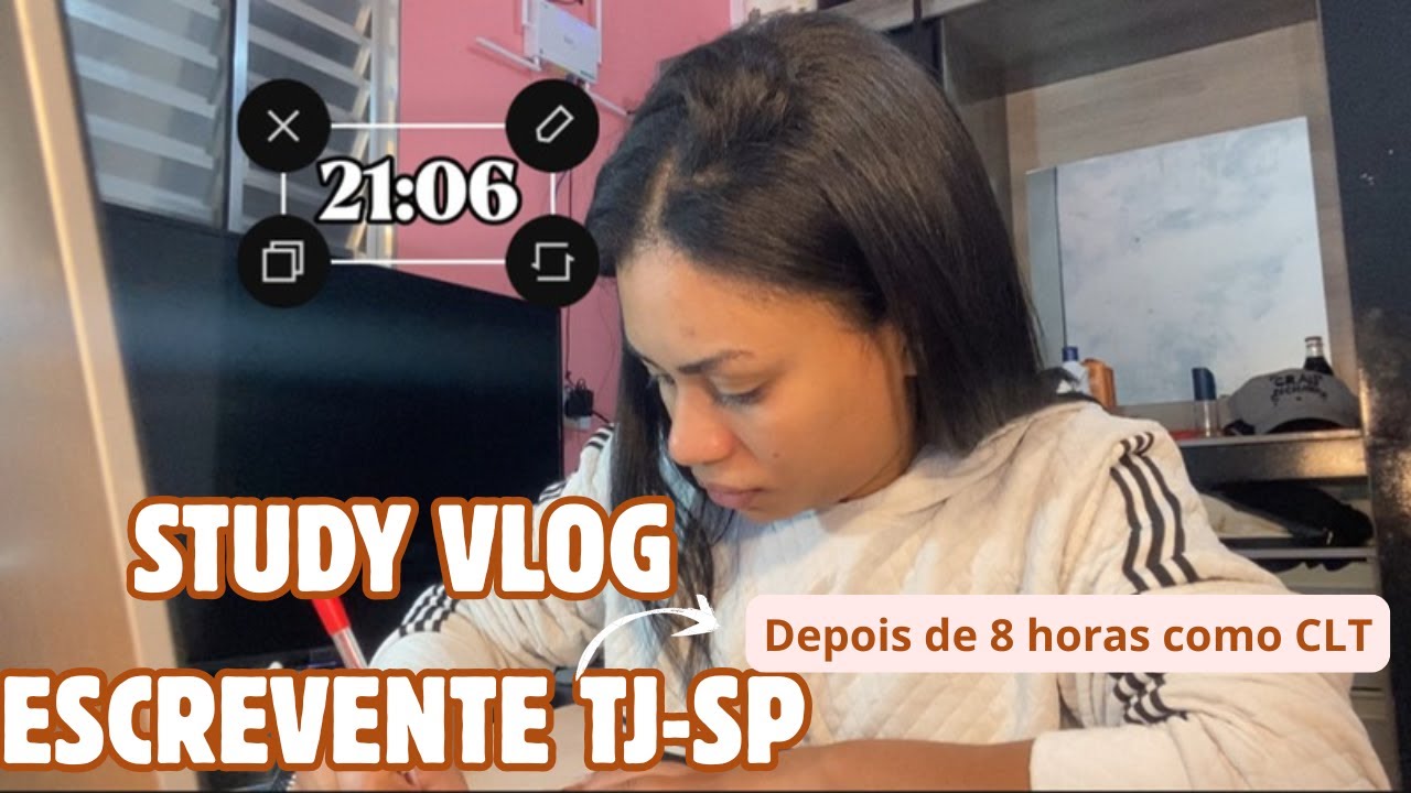 STUDY VLOG: ESCREVENTE TJ-SP 2025