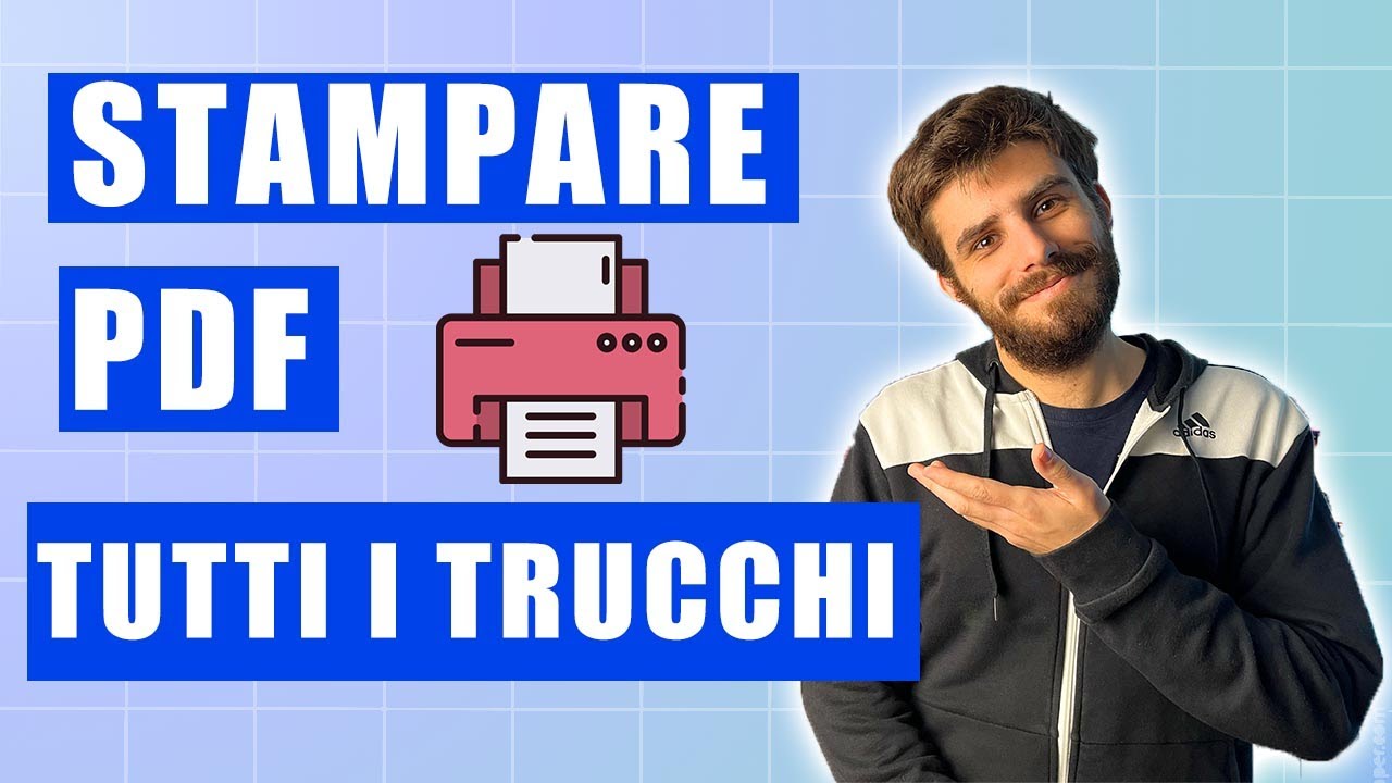 Come stampare file PDF su un foglio solo e altri TRUCCHI - YouTube