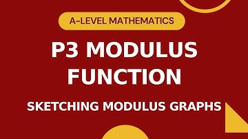 P3 Modulus Function Part 4 | Sketching Modulus Graphs | A-level Math 9709 | IGCSE/O-level Add Math