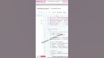 How to Send WhatsApp Messages from Google Sheets | WhatsApp Automation