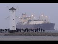 4K | First LNG Tanker "AL NUAMAN" arrives at Świnoujście