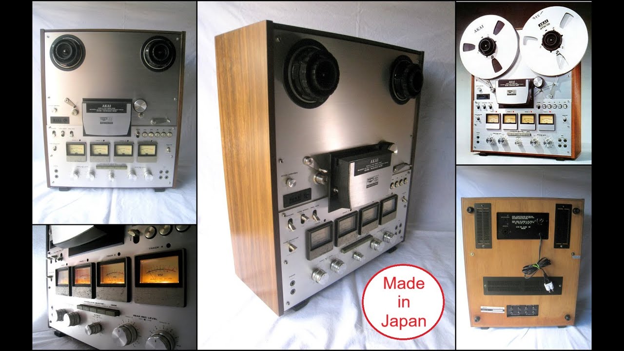Vintage AKAI GX-630D-SS Reel-to-Reel Stereo Tape Deck (Made in Japan)