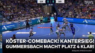 HANDBALL: Gummersbach feiert Kantersieg bei Köster-Comeback! | Highlights #hbl