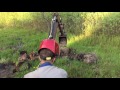 Homemade excavator 1.0 and its operation
