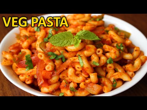 Super Easy Vegetable Pasta Recipe | Quick Pasta Recipe | How to Make Vegetable Pasta
