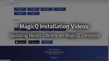 MagicQ Installation Videos: Updating Heads Library on MagicQ Consoles