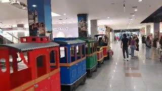 جولة في قطار الاطفال في مكة_مول| salma in mecca mall| train