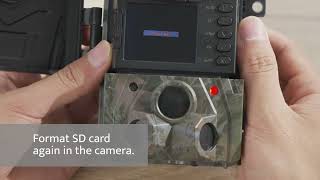 USOGOOD 2K 30fps 36MP TC30 Trail Camera Operating Video