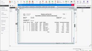 20 Producing Sales Day Book and Sales Returns Day Book listings in Sage